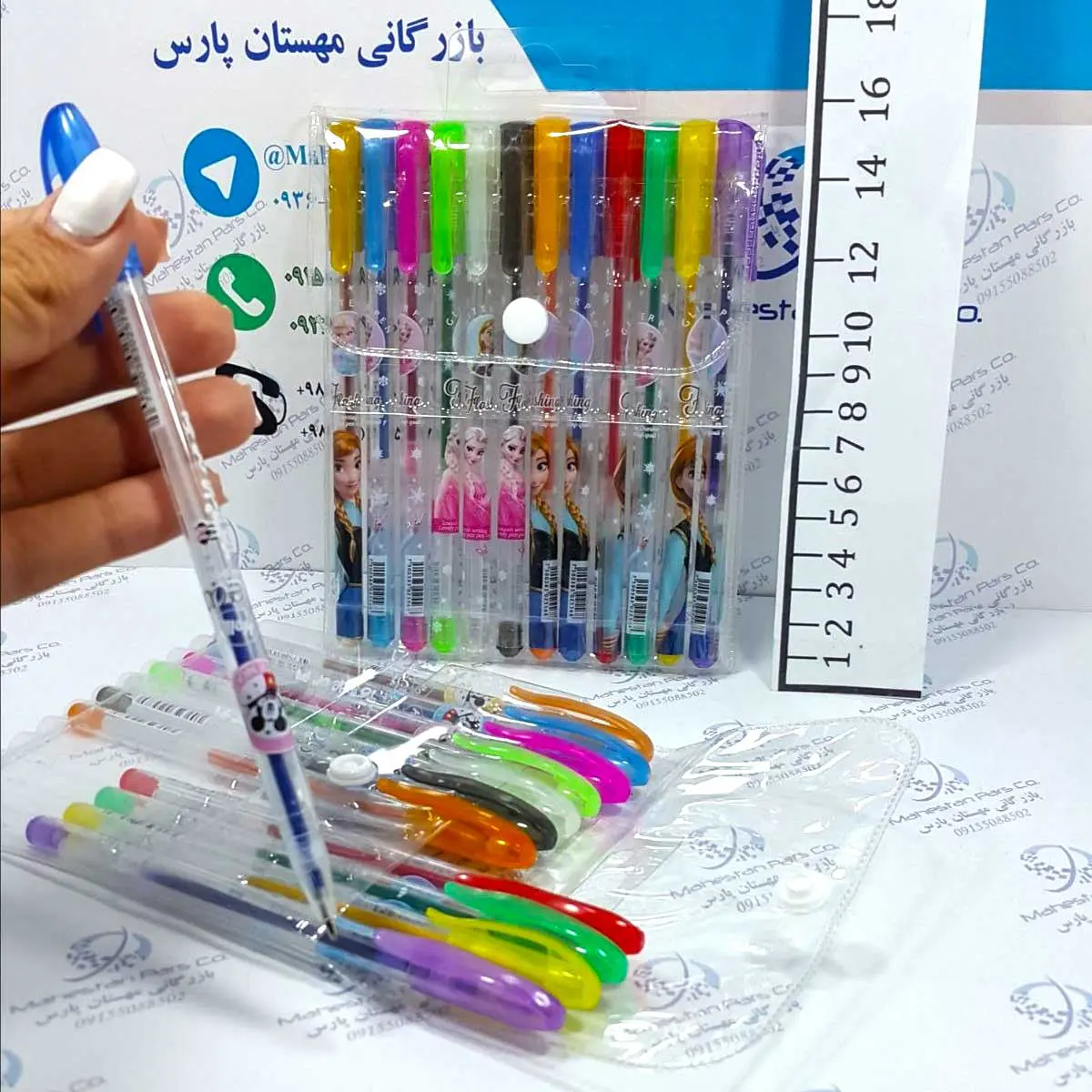 خودکار رنگی اکلیلی