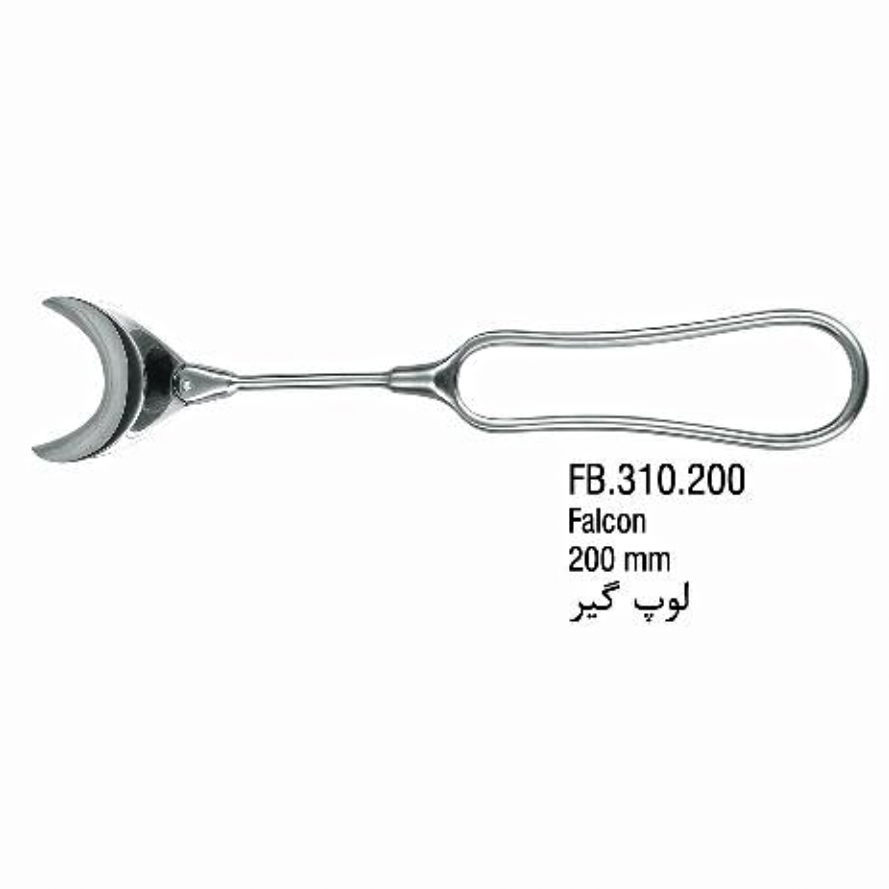 لپ گیر (retractor cheek-200mm) - (Falcon)