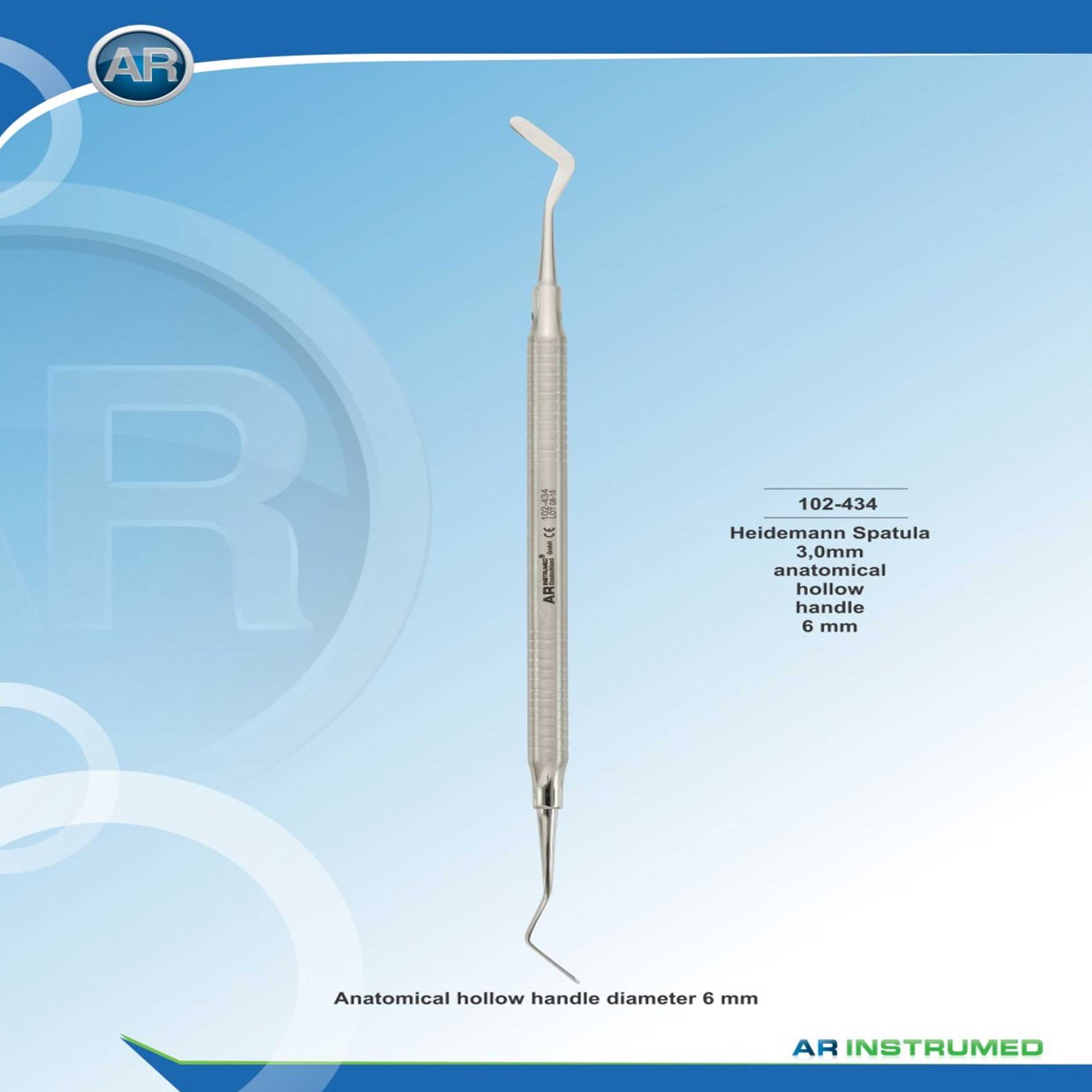 اسپاتول دهانی دسته 6 میل  (AR Instrumed) - 2