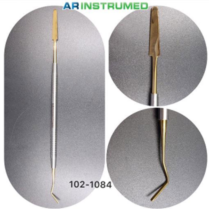 قلم کامپوزیت اسپاتول پهن طلایی  (AR Instrumed)
