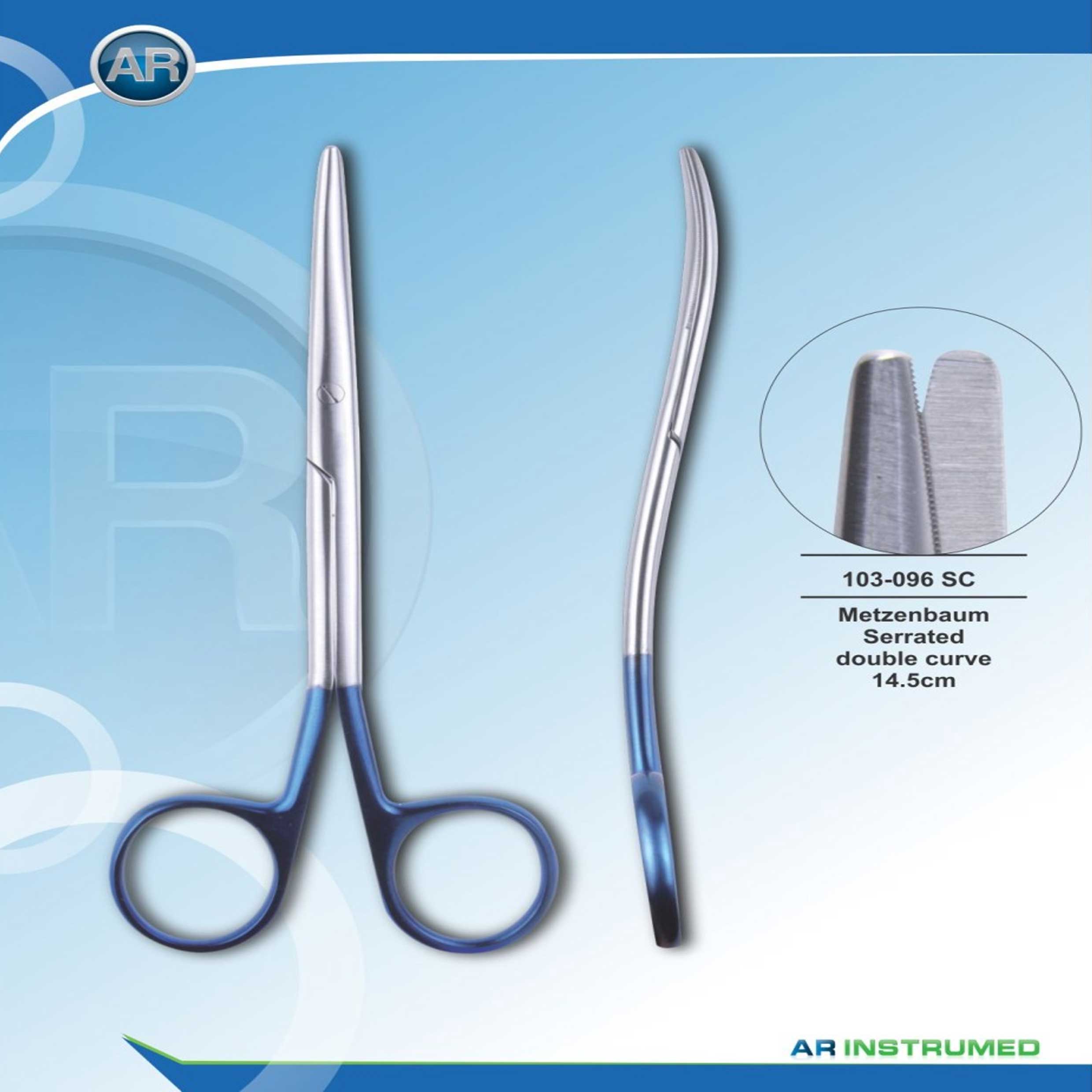 قیچی متز دبل کرو سوپرکات (13.5cm) - (AR Instrumed) - 1