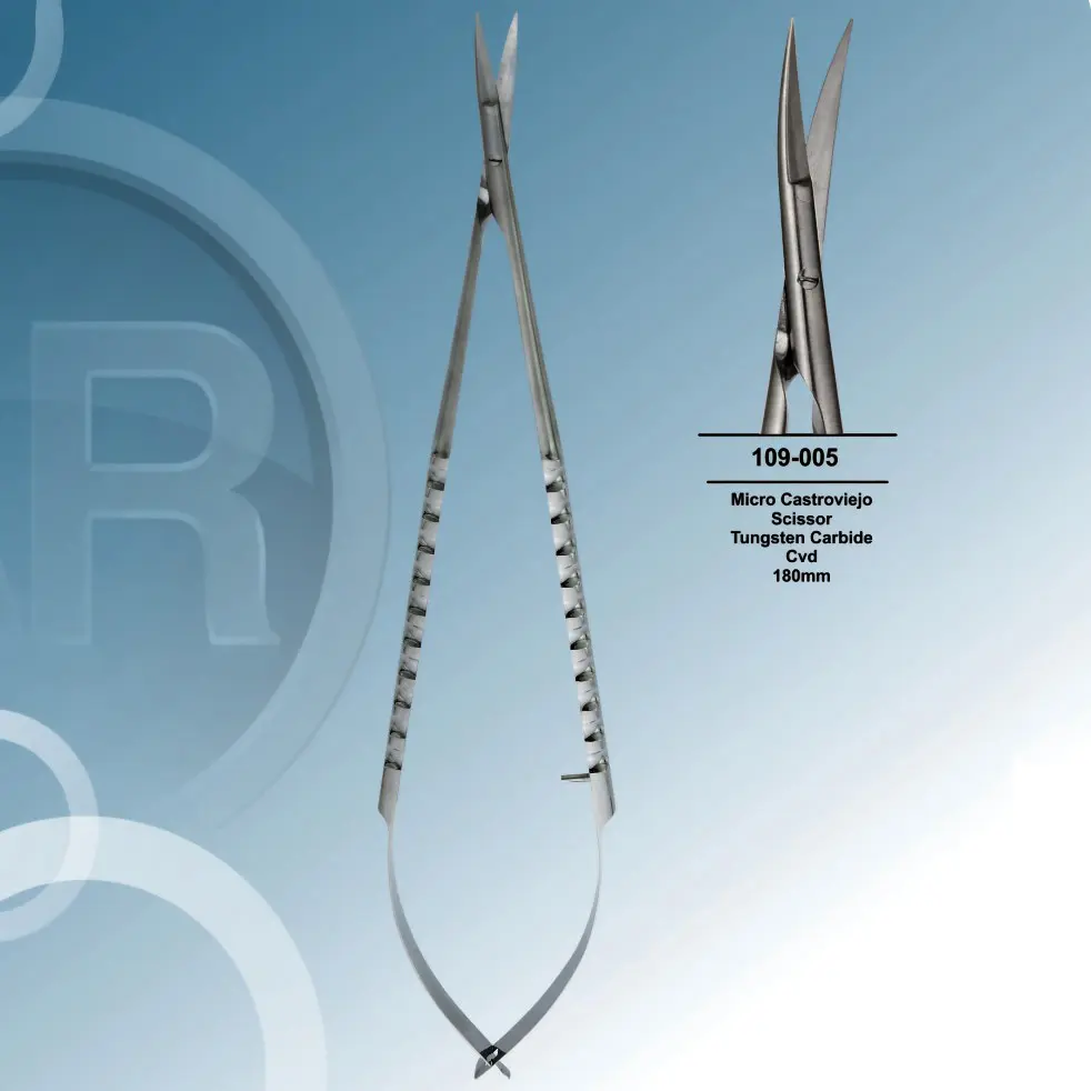 قیچی کاستروویجو کرو (18cm - TC) - (AR Instrumed)