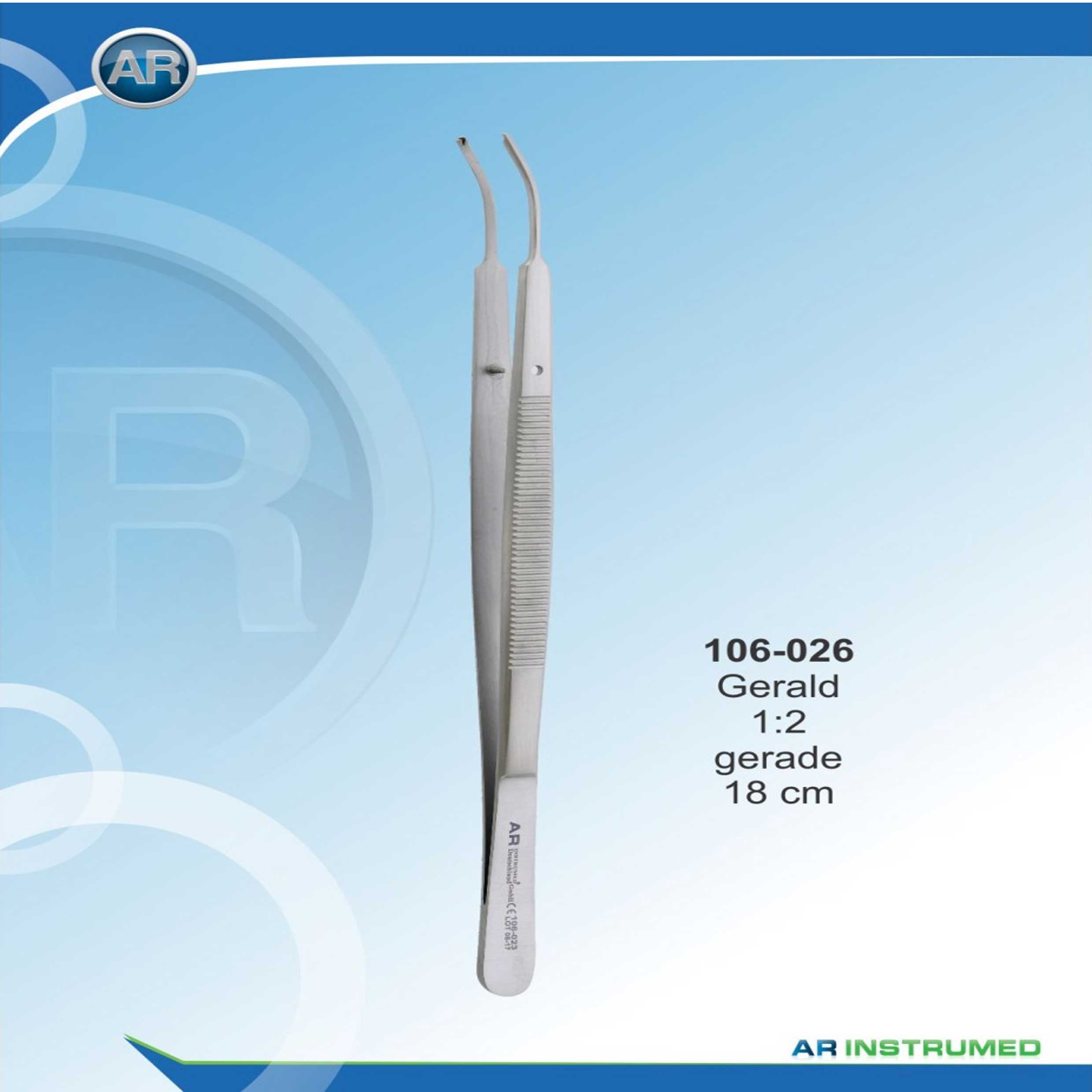 پنس جرالد (18cm) - (AR Instrumed) - 1
