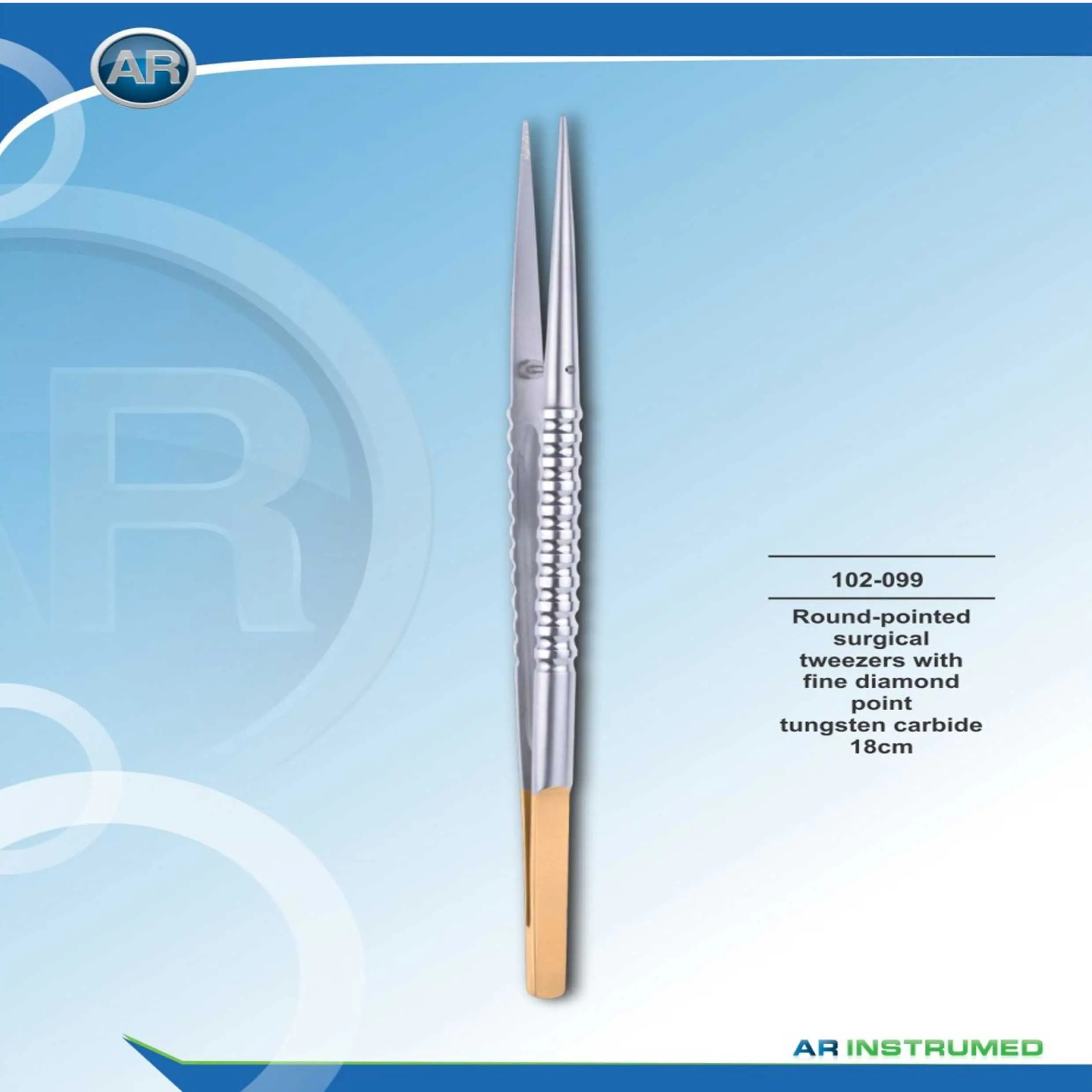 پنس میکرو (18cm - TC) - (AR Instrumed)