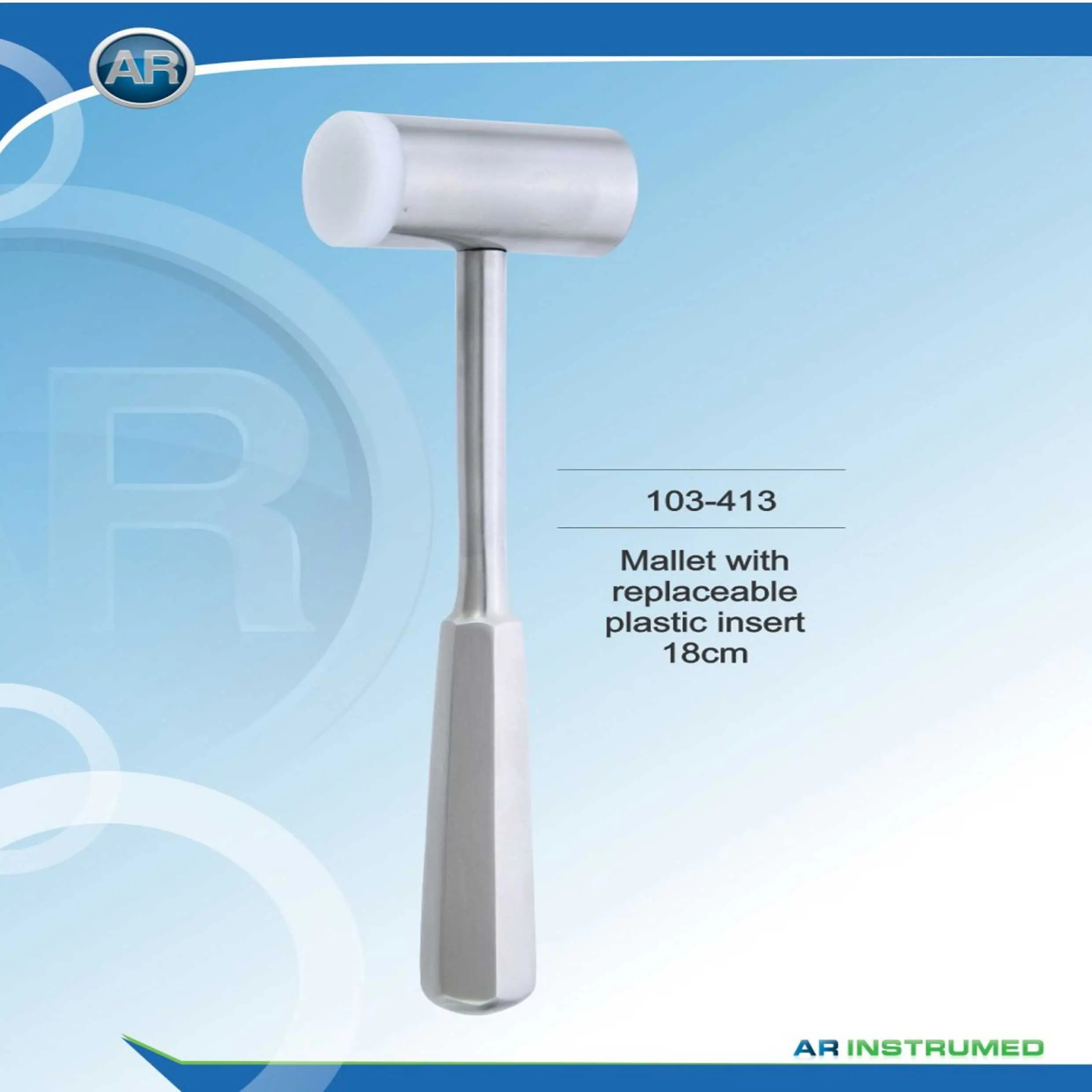 چکش با سر پلاستیکی (AR Instrumed) - 2