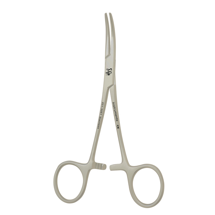 هموستات سر کج (14cm) (D&P) Crile Curved 