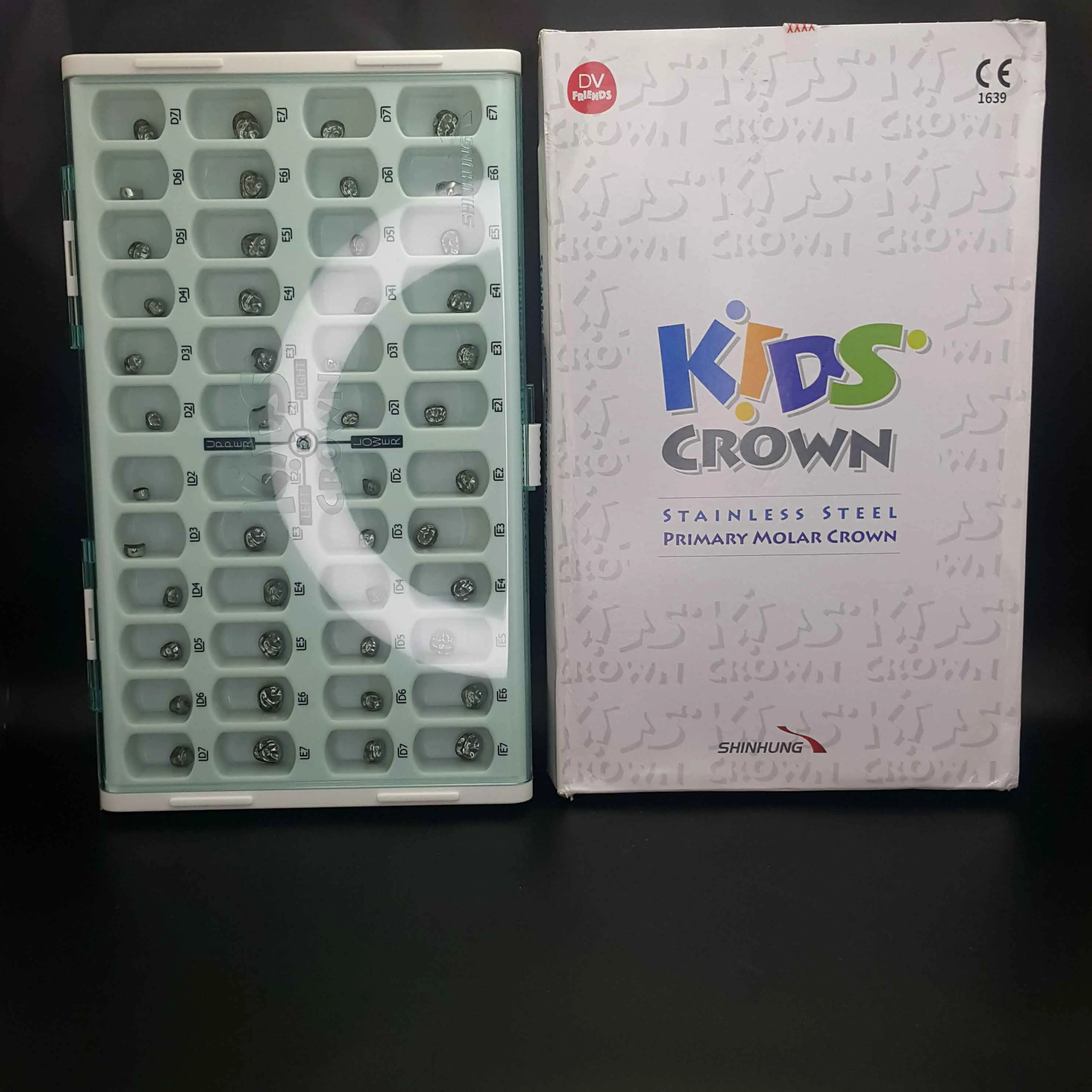 کیت 48 عددی روکش دندان شیری کره ای - 4