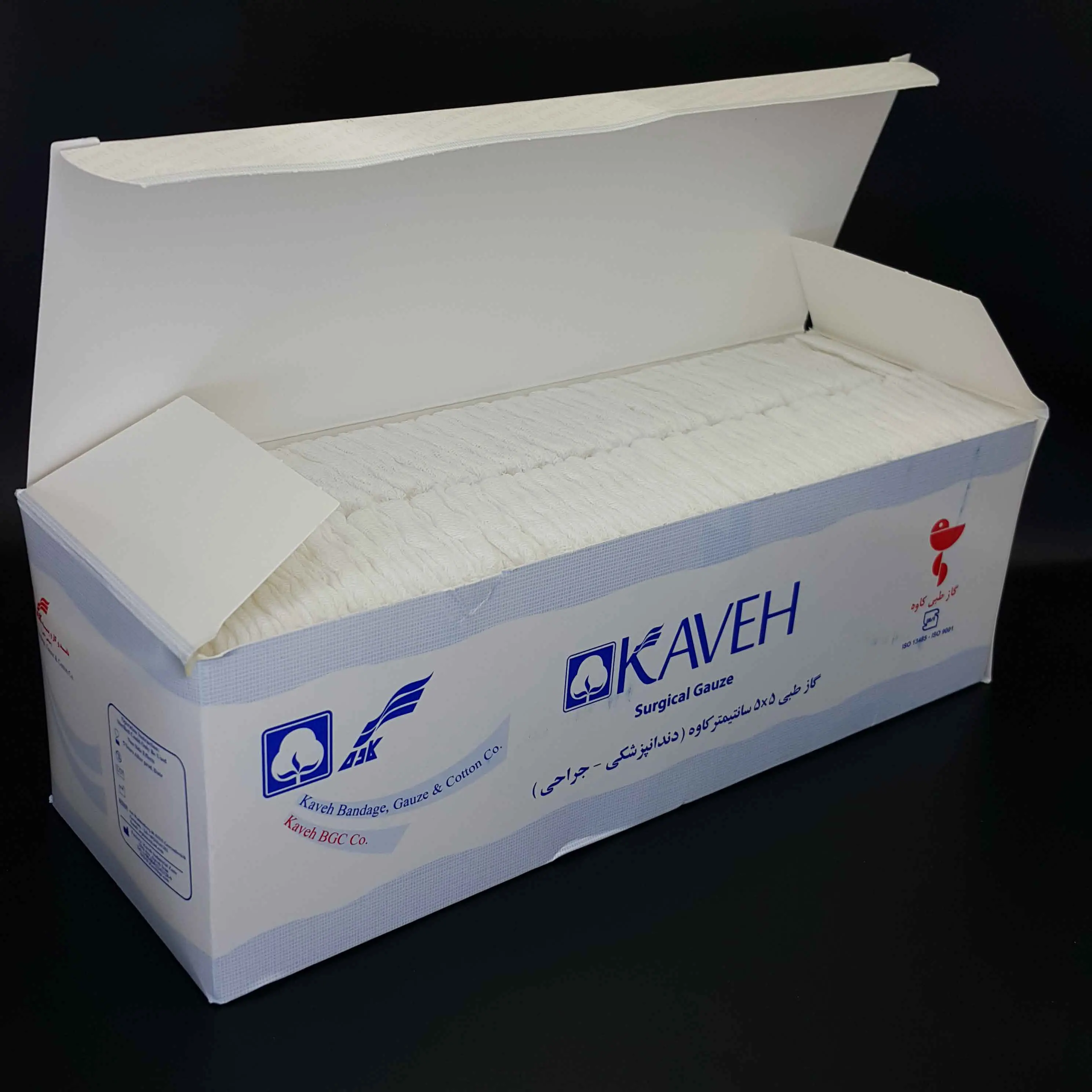 گاز دندانپزشکی 500 گرمی 5*5 کاوه