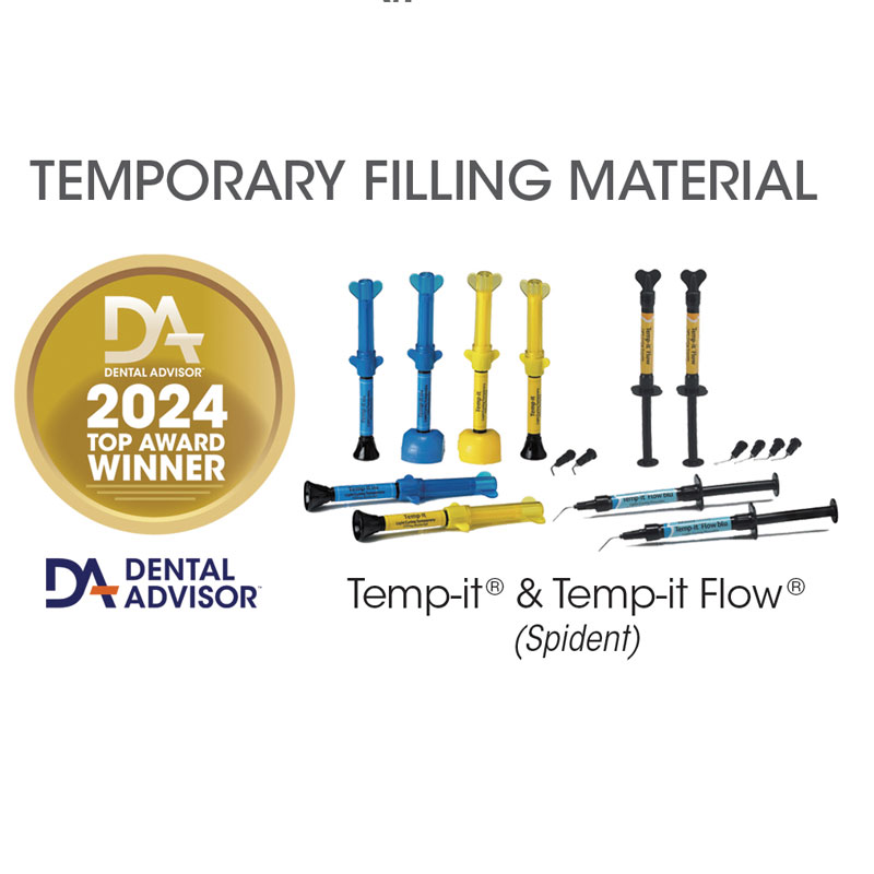 پانسمان موقت Temp-it و کامپوزیت فلو temp it (Dental Advisor) - 1