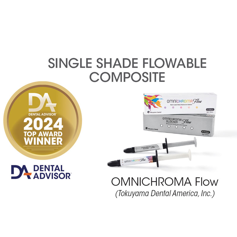 کامپوزیت فلو OMNICHROMA Flow (Dental Advisor)