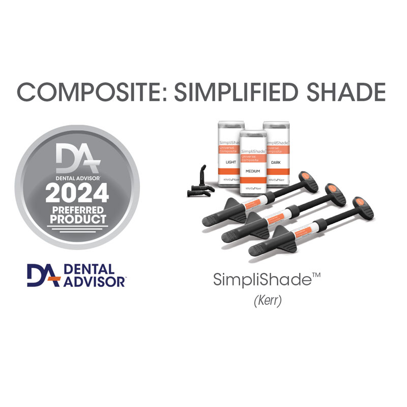 کامپوزیت Simplishade (Dental Advisor)