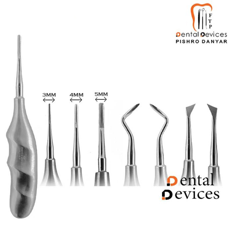 ست الواتور آناتومیک 7 عددی- دنتال دیوایس