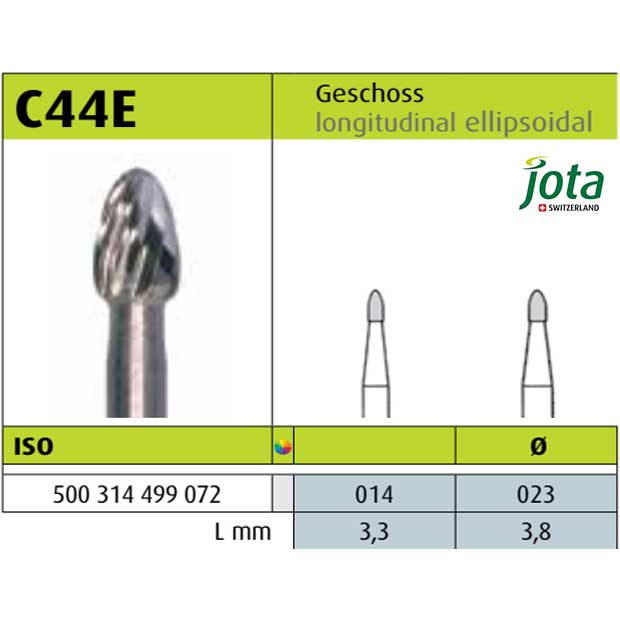 فرز کارباید پرداخت فشنگی C44E - جوتا - 2