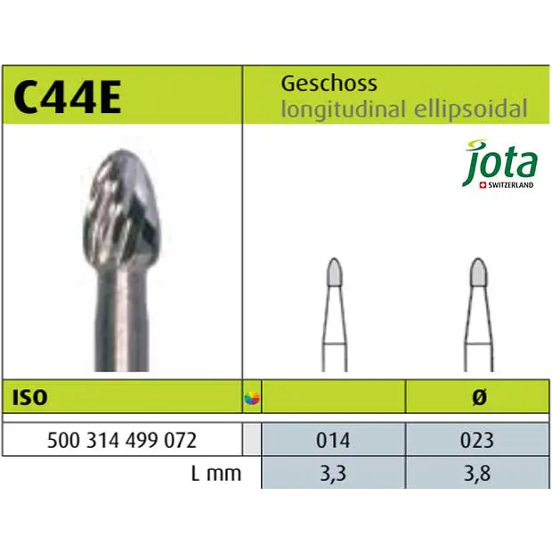 فرز کارباید توربین پرداخت فشنگی C44E - جوتا - 2