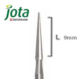 فرز کارباید توربین پرداخت مخروط متمرکز باریک - 9mm - C135 - جوتا