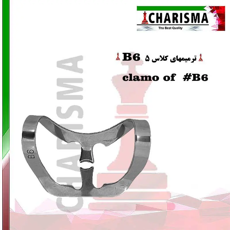 کلمپ تکی سری B استیل کاریزما - 2