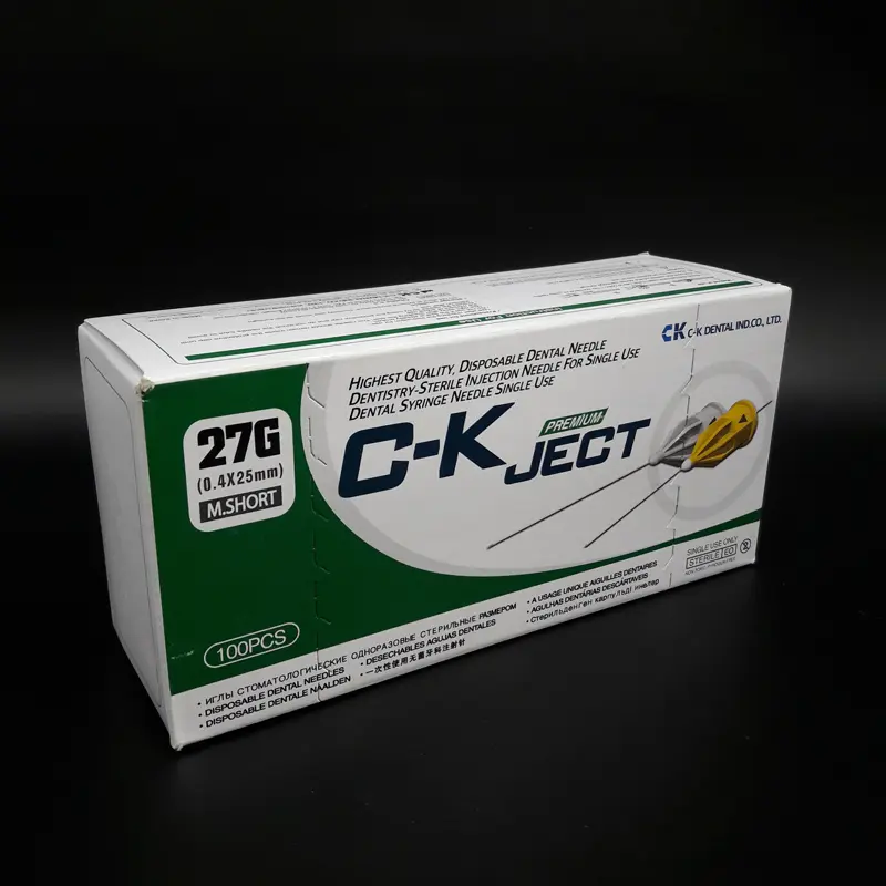 سرسوزن تزریق متریک گیج 27 طول 25mm سی کاجکت - 2