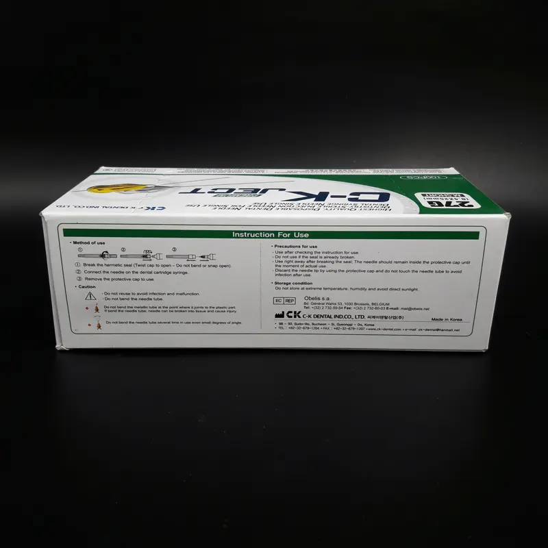سرسوزن تزریق متریک گیج 27 طول 25mm سی کاجکت - 3