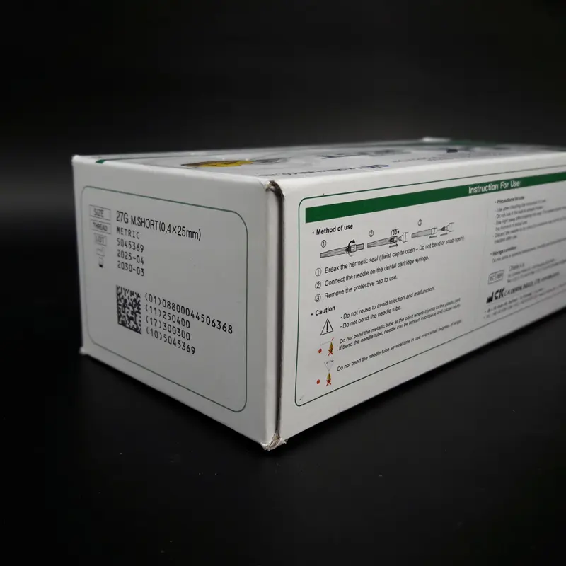 سرسوزن تزریق متریک گیج 27 طول 25mm سی کاجکت - 5