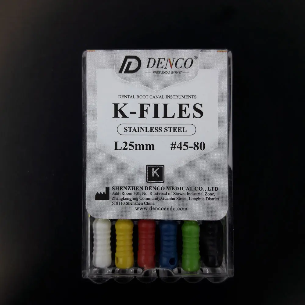 کا فایل دستی k-file استیل طول 25mm- دنکو - 4