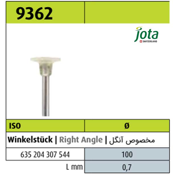 مولت ارتودنسی چرخی 9362 - جوتا - 2