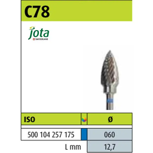 فرز کارباید هندپیس آکریل بر - C78 - جوتا - 2