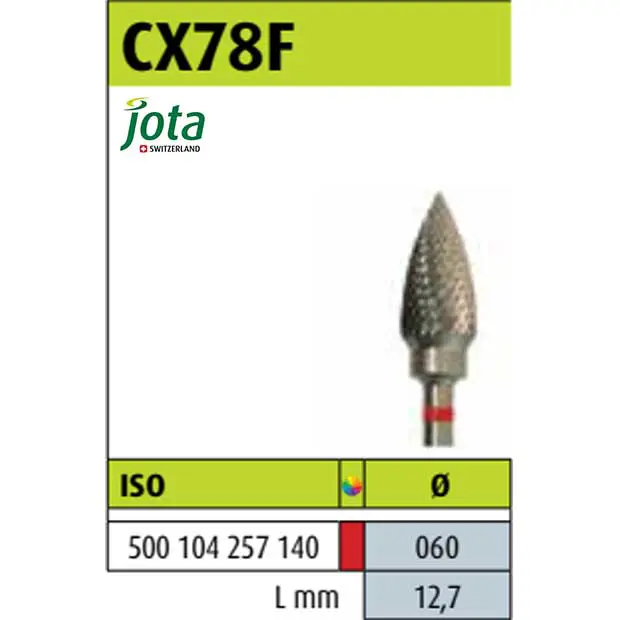 فرز کارباید هندپیس آکریل بر - CX78F - جوتا - 2