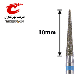 فرز الماسی مخروطی با انتهای گرد بلند- 11.5(تیزکاوان)