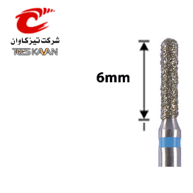 فرز الماسی استوانه ای با انتهای گرد- 6(تیزکاوان)