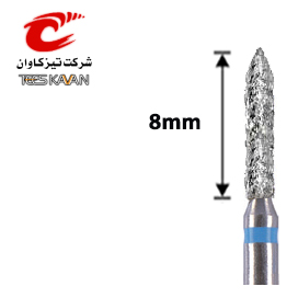 فرز الماسی استوانه ای با انتهای مخروطی- 8(تیزکاوان)