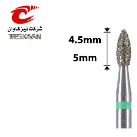 فرز الماسی توربین غنچه ای تیز- تیزکاوان