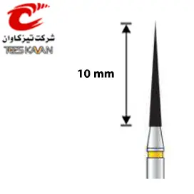 فرز الماسی توربین پالیش کامپوزیت سوزنی بلند-10- تیزکاوان