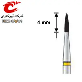 فرز الماسی توربین پالیش کامپوزیت شعله شمع-10- تیزکاوان