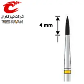 فرز الماسی توربین پالیش کامپوزیت شعله شمع بلند-4- تیزکاوان