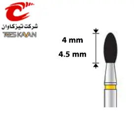 فرز الماسی توربین پالیش کامپوزیت غنچه ای- تیزکاوان