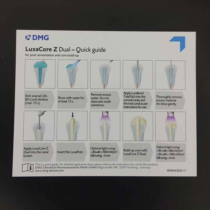 کامپوزیت کور بیلداپ دوال کیور LuxaCore Z - 5