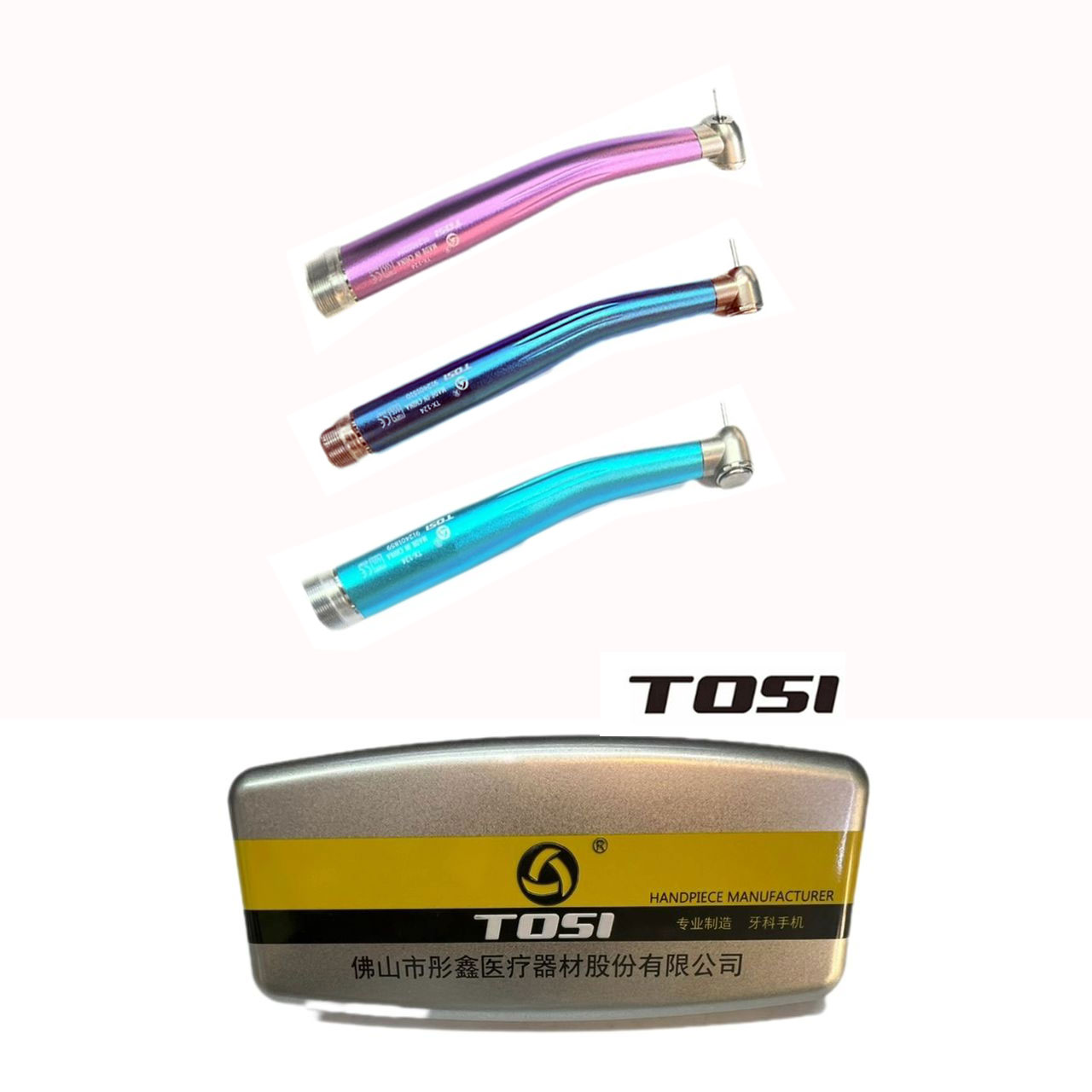 توربین رنگی پوش باتن Tosi - 2