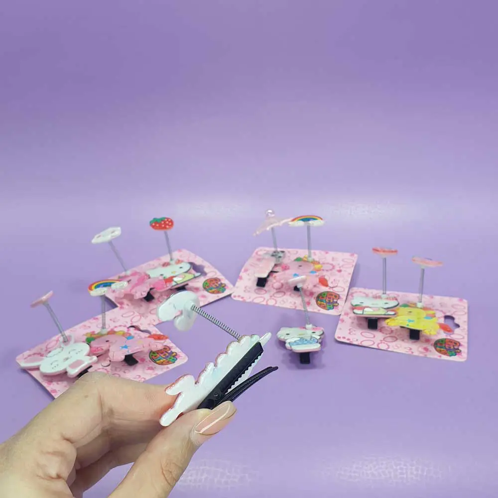 گیره پیکسل دار فنری🦄(2عددی) - 4