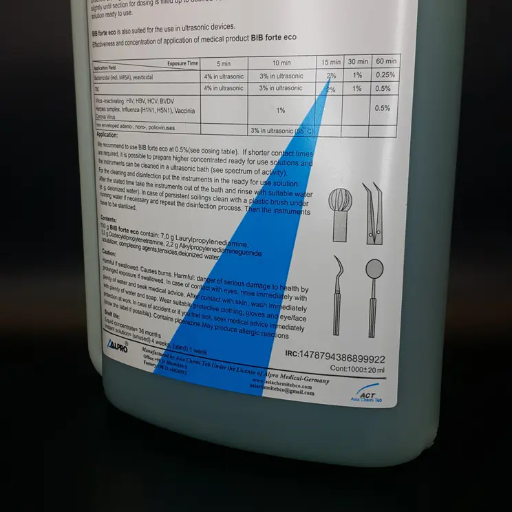 محلول غوطه وری BIB Forte eco - 5