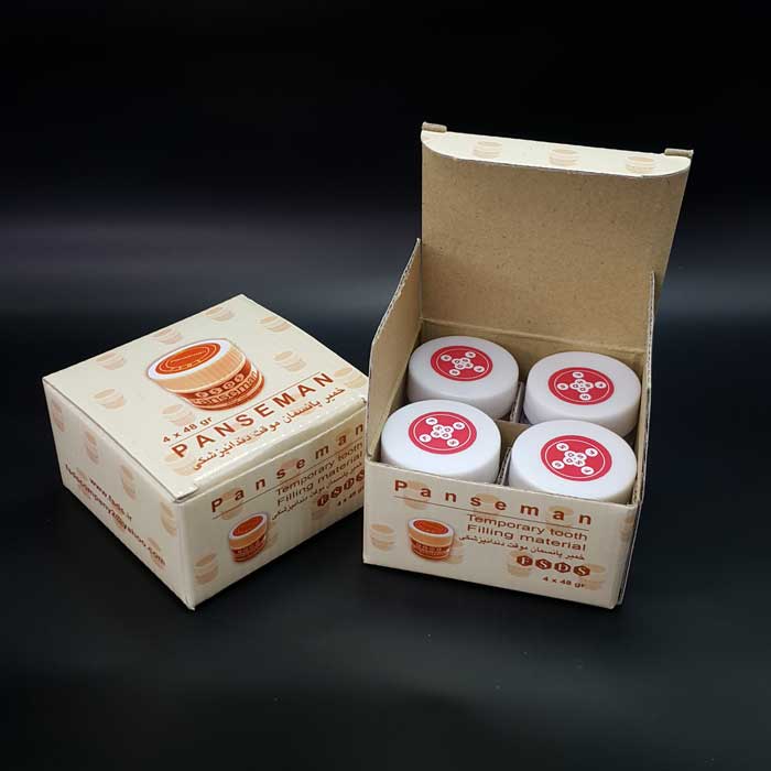 خمیر پانسمان موقت صورتی  پویا دارو