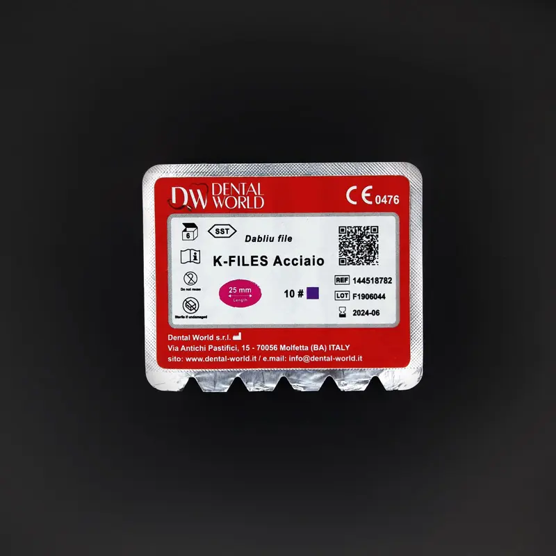 کا فایل دستی k-file استیل طول 25mm- دنتال ورد - 3