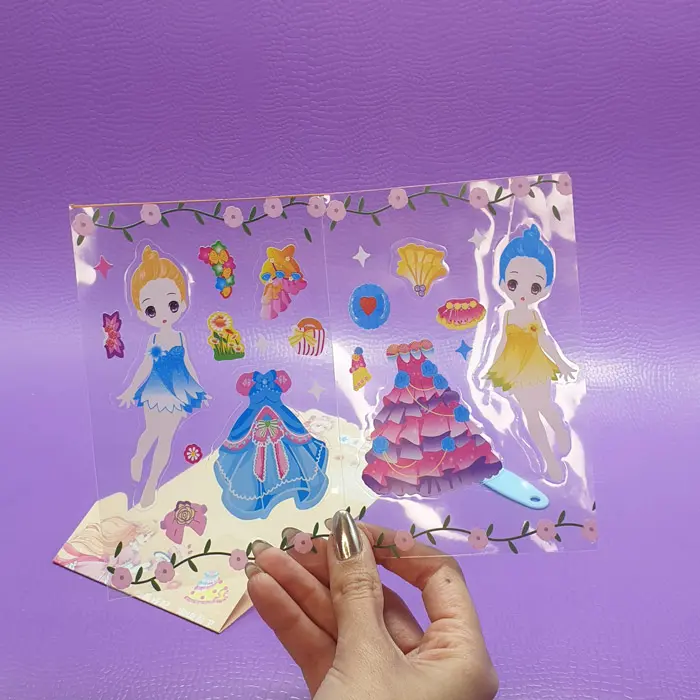 استیکر پرنسسی طراحی لباس طرح جور🧚♀️ - 2