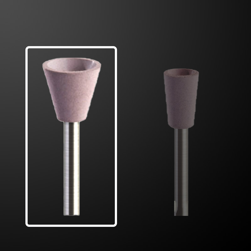 مولت پرداخت کامپوزیت مخروط معکوس تو خالی بزرگ صورتی توبوم