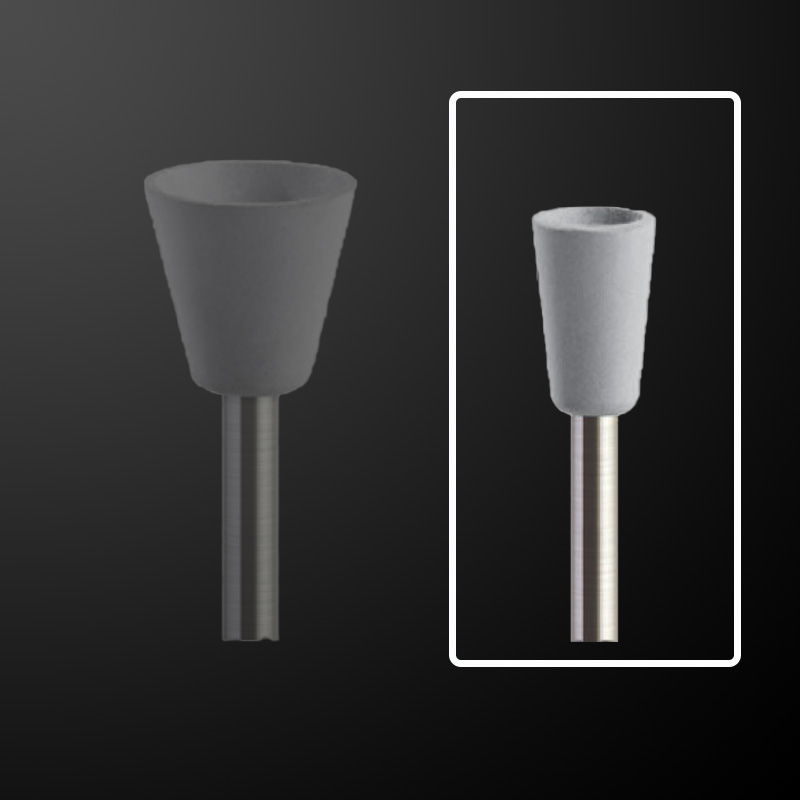 مولت پرداخت کامپوزیت مخروط معکوس کوچک سفید توبوم