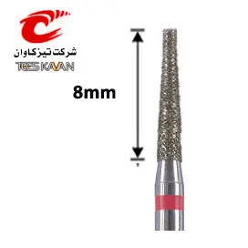 فرز الماسی توربین پرداخت روکش مخروطی ته صاف -8- تیزکاوان