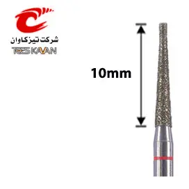 فرز الماسی توربین پرداخت روکش مخروطی ته صاف -10- تیزکاوان