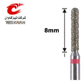 فرز الماسی توربین پرداخت روکش استوانه ای با انتهای گرد -8- تیزکاوان