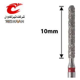 فرز الماسی توربین پرداخت روکش استوانه ای با انتهای گرد -10- تیزکاوان
