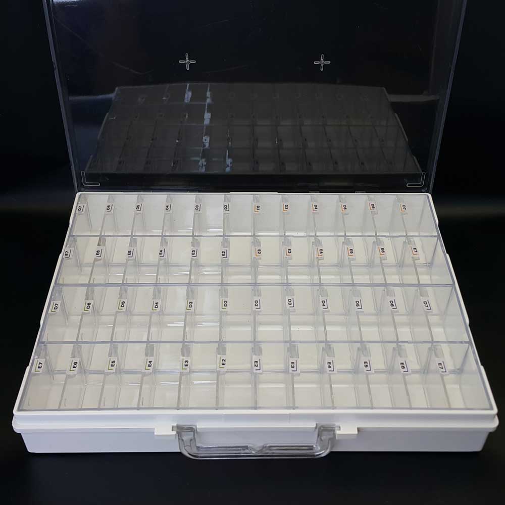 کیت حرفه ای 48 عددی روکش شیری کره ای باکس معمولی - 2