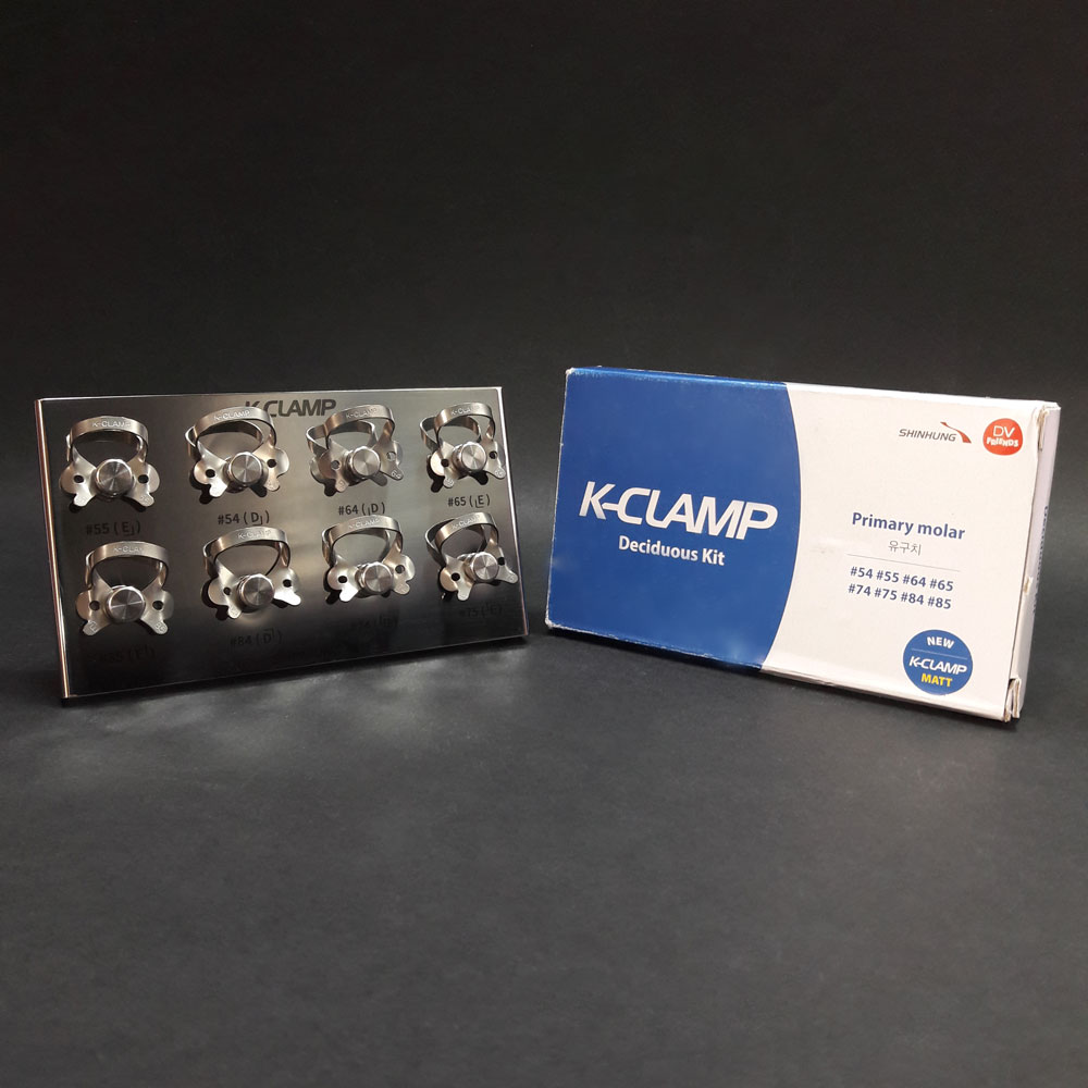 کیت کلمپ دندان شیری شین هانگ Deciduous k-clamp - 2
